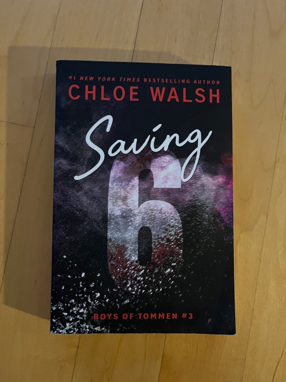 bloom Saving 6 by Chloe Walsh — Black with Pink Accents